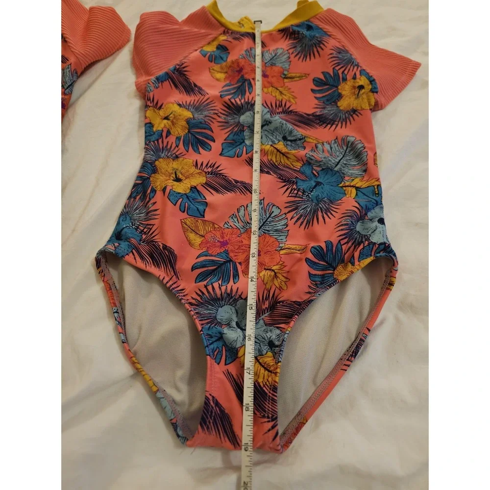 Art Class Girls Rash Guard Swimsuit Bundle Sizes‎ M 7/8 & L 10/12